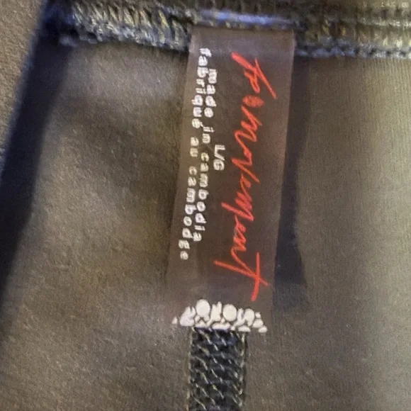 Free people movement Never Better 5" Bike Shorts Dark Shadow - Picture 4 of 5